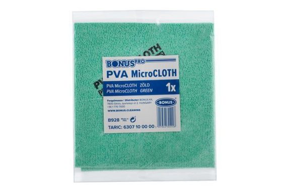 Utěrka MicroCLOTH, zelená, univerzální, 1 ks, 40 x 34 cm, BONUS B928