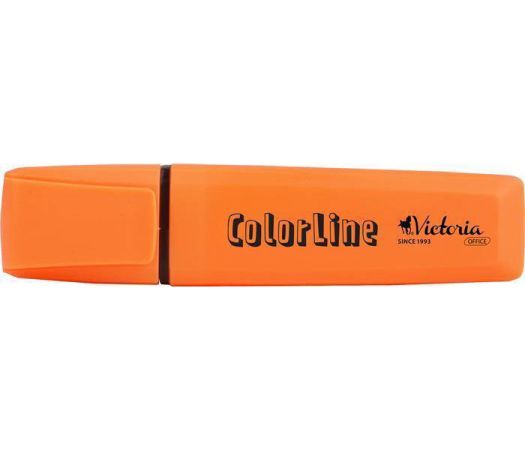 Zvýrazňovač  ColorLine, oranžová, 1-5mm, VICTORIA HY G-322