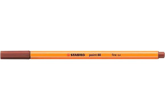 Liner Point 88, hnědá (sienna), 0,4 mm, STABILO