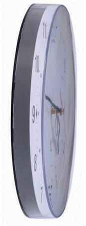 Nástěnné hodiny Classic, šedá, 25cm, ALBA