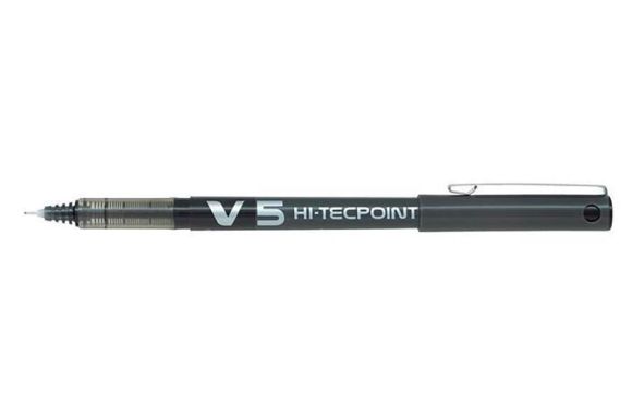 Roller s tekutým inkoustem Hi-Tecpoint V5, černá, 0,3 mm, PILOT