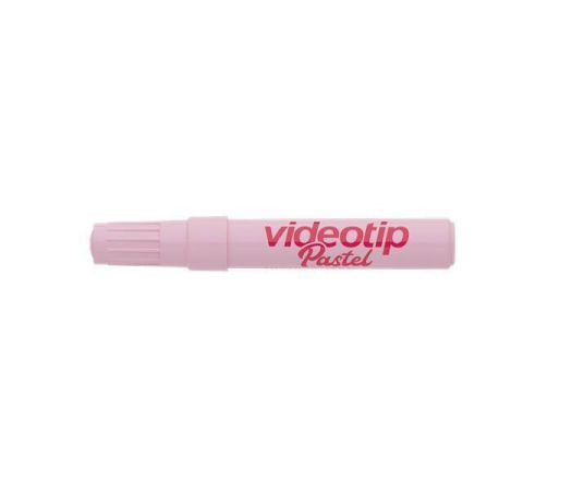 Zvýrazňovač Videotip, pastelová růžová, 1-4 mm, ICO