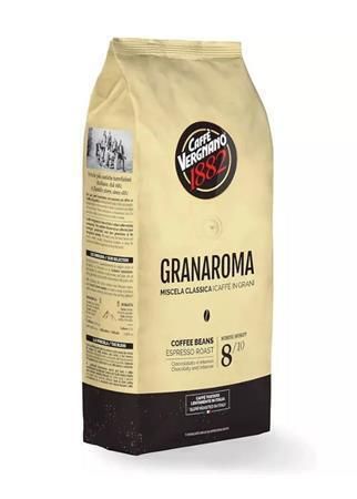 Káva Granaroma, pražená, zrnková, 1000 g, CAFFÉ VERGNANO 2292301