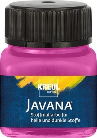 Barva na světlý a tmavý textil, magenta, 20 ml, JAVANA, KREUL