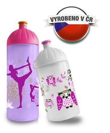 FreeWater víčko kompletní vč. zátky a těsnící gumičky - magenta/ bílá, FREEWATER