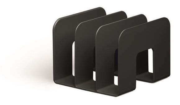 Stojan na katalogy ECO, černá, plast, DURABLE 776101