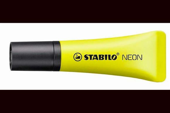 Zvýrazňovač Neon, žlutá, 2-5 mm, STABILO