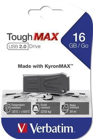 Disk ToughMAX, černá, extra odolný, 16GB, USB 2.0, VERBATIM