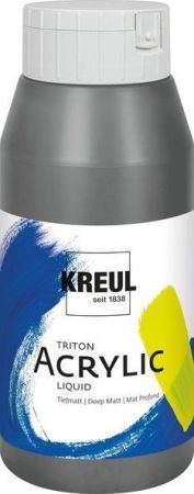 Akrylová barva TRITON SOLO GOYA, Grafit, 750 ml, KREUL