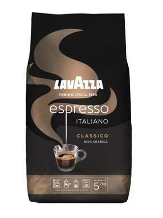 Káva Espresso Italiano Classico, pražená, zrnková, 1000 g, LAVAZZA HUZZ4787100700008NST