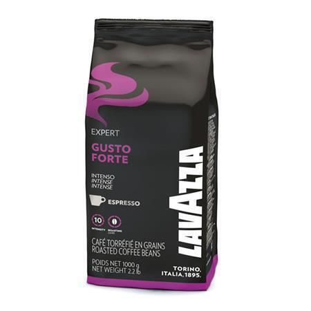 Káva Gusto Forte, pražená, zrnková, 1000 g, LAVAZZA