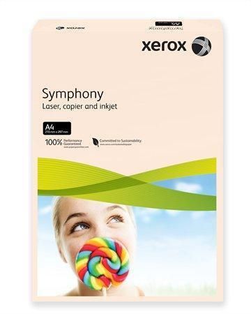 Xerografický papír Symphony, lososová, A4, 80g, XEROX ,balení 500 ks