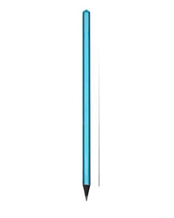 Tužka zdobená modrým krystalem SWAROVSKI®, metalická modrá, 14 cm, ART CRYSTELLA® 1805XCM306