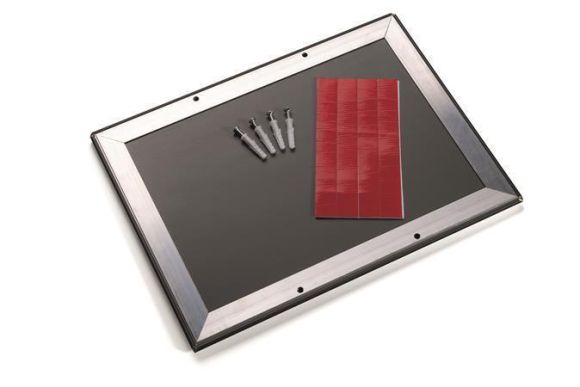 Rám na plakáty, černá, A4, hliníkový rám, DURABLE 479601