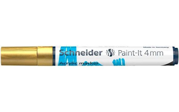 120253 Akrylový popisovač Paint-It 320, zlatá, 4 mm, SCHNEIDER
