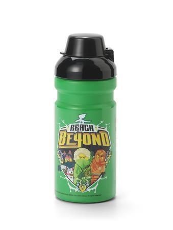 Láhev Ninjago, zeleno-černá, 390 ml, LEGO 40560803