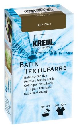 Barva na batikování JAVANA, Dark Olive, 70g, KREUL