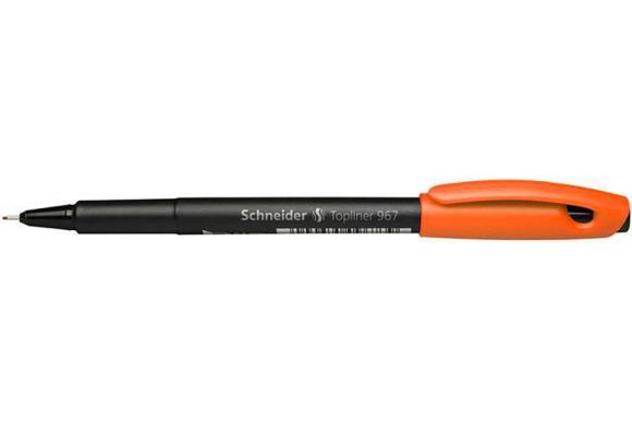 Liner  Topliner 967, oranžová, 0,4mm, SCHNEIDER