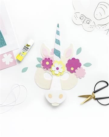 Papírová maska pro děti, zvířátka, bílá, k vymalování, 6 motivů, FOLIA 23209 Papírová maska pro děti, zvířátka, bílá, k vymalování, 6 motivů, FOLIA 23209