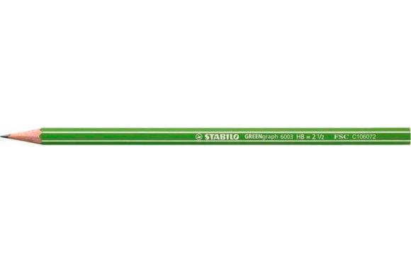 Grafitová tužka Greengraph, HB, šestihranná, STABILO