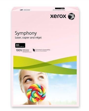 Xerografický papír Symphony, růžová, A4, 80g, XEROX ,balení 500 ks
