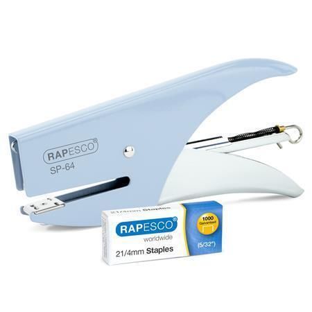 Sešívačka SP-64, modrá, 21/4, na 12 listů, kov, RAPESCO 1376