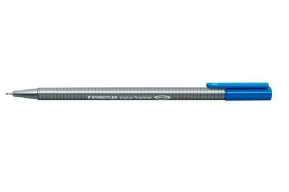 Liner Triplus 334, ultramarin modrá, 0,3mm, STAEDTLER