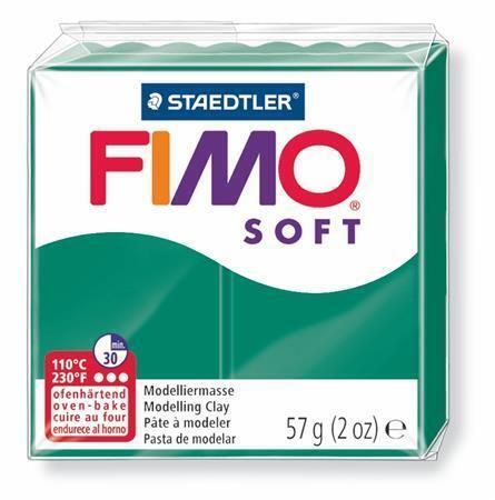 FIMO® soft 8020 56g tmavě zelená