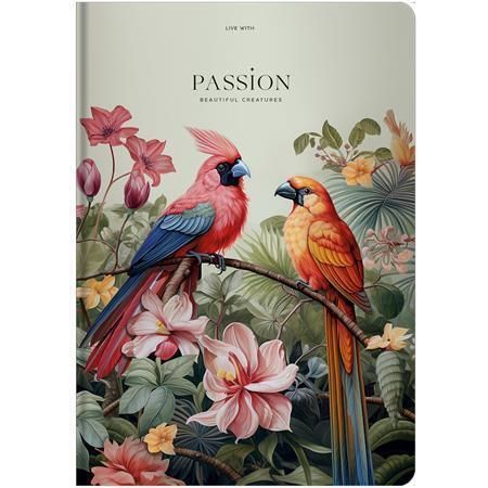 Zápisník Passion, A4, čtverečkovaný, 80 listů, SHKOLYARYK A4-IC-080-7034K