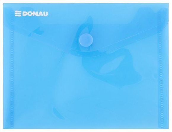 Spisové desky, s drukem, modrá, A6, PP, DONAU
