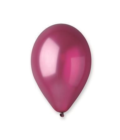 Balónek, 30 cm, perleťový bordó ,balení 100 ks