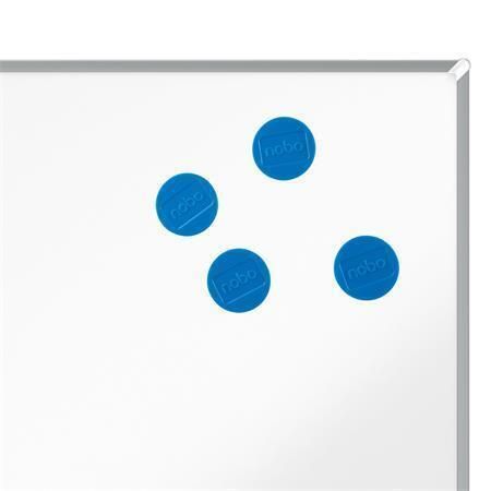 Magnety, modrá, 30 mm, 4 ks NOBO 1901450 ,balení 4 ks Magnety, modrá, 30 mm, 4 ks NOBO 1901450 ,balení 4 ks