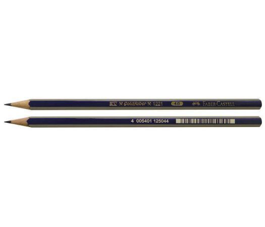 Grafitová tužka Goldfaber, 4B, šestihranná, FABER-CASTELL