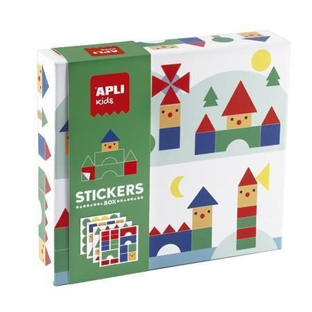 Samolepková hra Vesnice, geometrické tvary, APLI Kids 19432 Samolepková hra Vesnice, geometrické tvary, APLI Kids 19432