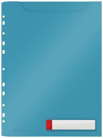 Desky na dokumenty Cosy Privacy, matně modrá, A4 maxi, LEITZ ,balení 3 ks