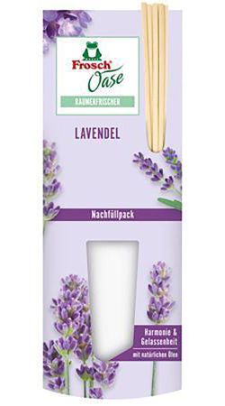 Osvěžovač vzduchu Oase, levandule, náplň, 90 ml, FROSCH FR-1460 Osvěžovač vzduchu Oase, levandule, náplň, 90 ml, FROSCH FR-1460