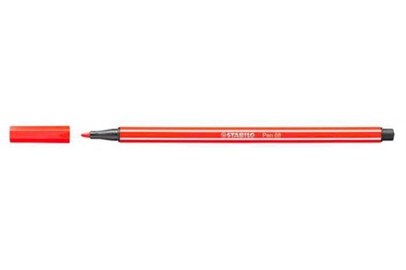 Fix Pen 68, světle červená, 1mm, STABILO
