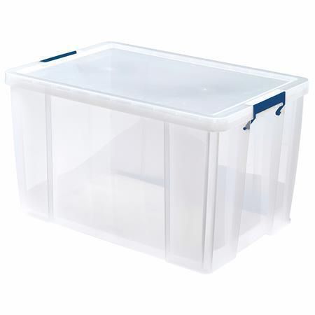 Úložný box ProStore, čirá, plast, 85 l, FELLOWES