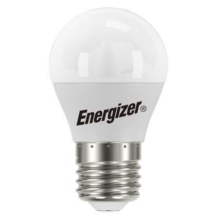 LED žárovka, E27, globe, 4,9W (40W), 470lm, 3000K, ENERGIZER