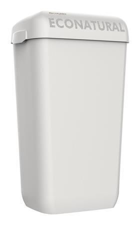 Odpadkový koš EcoNatural Flow, bílá, nástěnný, 55,8 x 34,5 x 23 cm, 23 l, LUCART 892517 Odpadkový koš EcoNatural Flow, bílá, nástěnný, 55,8 x 34,5 x 23 cm, 23 l, LUCART 892517
