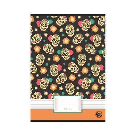 Sešit Skull, 81-32, A4, linkovaný, 32 listů, OPTISCHOOL 27I8132-009 Sešit Skull, 81-32, A4, linkovaný, 32 listů, OPTISCHOOL 27I8132-009