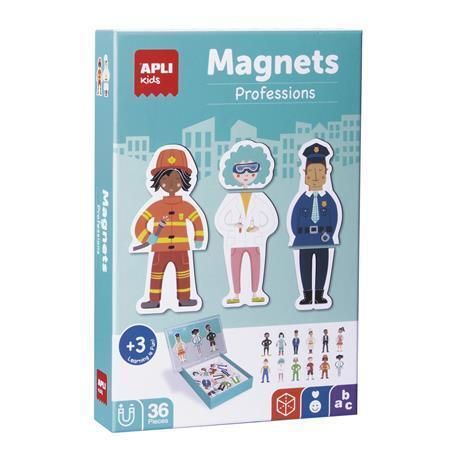 Magnetická hra Kids, 36 ks, profese, APLI 18532