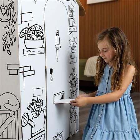 Malovací domeček, prodejní stánek, velikost XL, FELLOWES 100142507