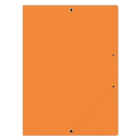 Desky s gumičkou Premium, oranžové, prešpánové, A4, DONAU