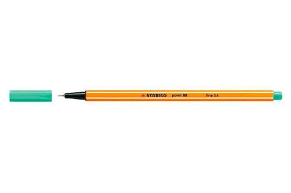 Liner Point 88, zelená, 0,4mm, STABILO