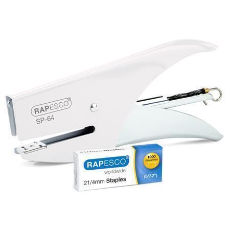 Sešívačka SP-64, bílá, 21/4, na 12 listů, kov, RAPESCO 1381