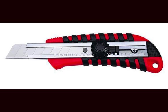 Odlamovací nůž Standard, červená, 18 mm, WEDO