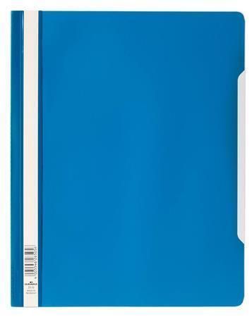 Desky s rychlovazačem, modrá, PP, A4+, 50 ks/balení, DURABLE 257006 ,balení 50 ks