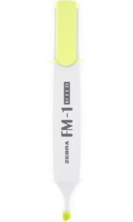 Zvýrazňovač FM-1 Mild, žlutá, 3,5 mm, ZEBRA 55510