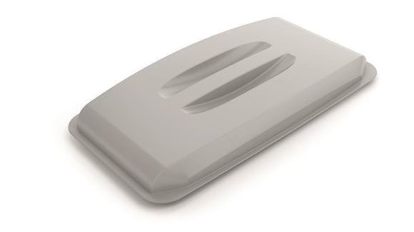 Víko k odpadkovému koši 60 l DURABIN ECO, šedá, plast, DURABLE 1800504050